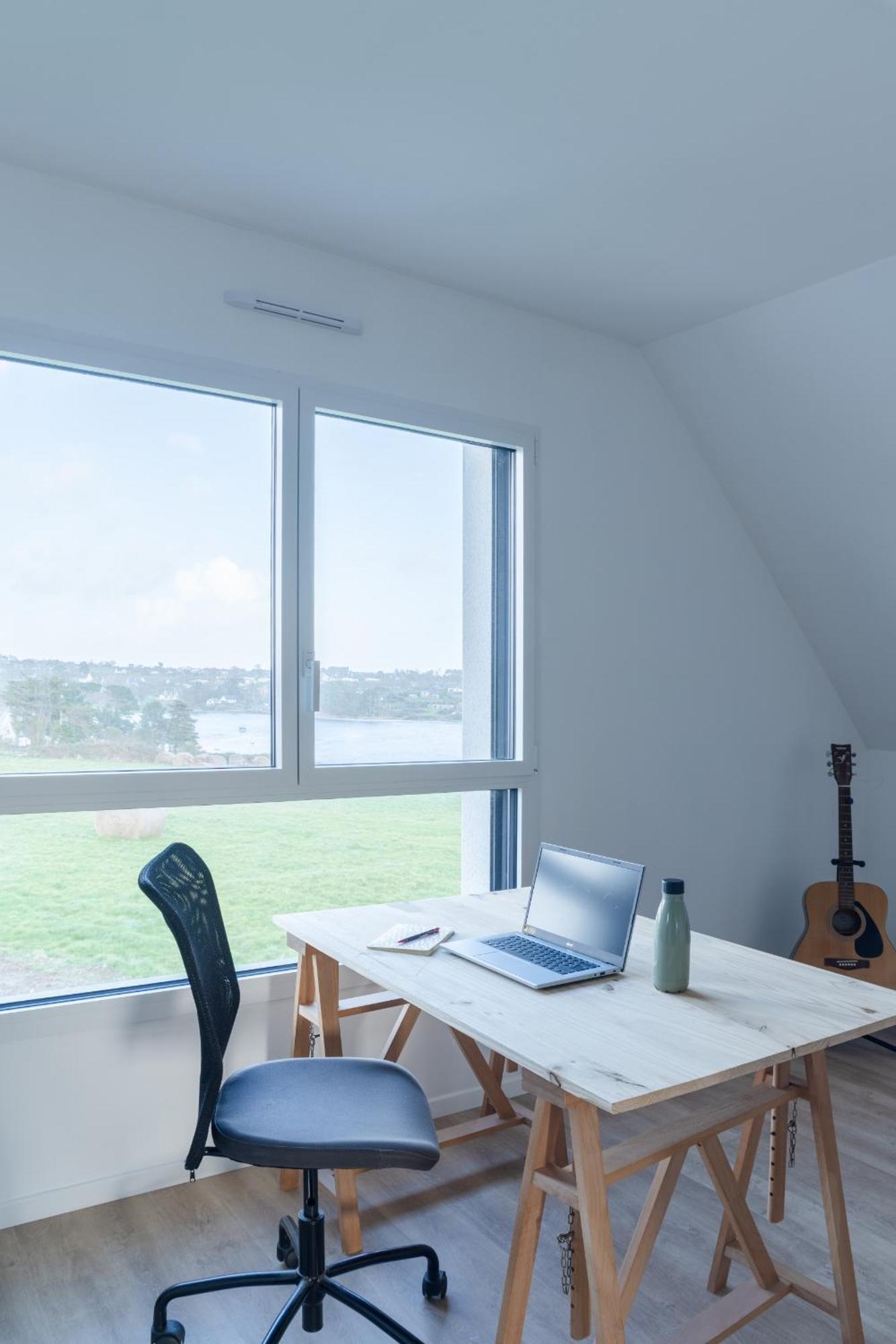 Ty Nevez - Jolie Maison Neuve Avec Petite Vue Mer Saint-Pabu  Exterior photo